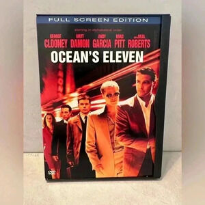 Ocean's Eleven (Full Screen) / Ocean's Twelve (Widescreen) DVD Lot of 2 Movies